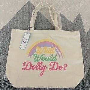 What Would Dolly Do Tote NWT